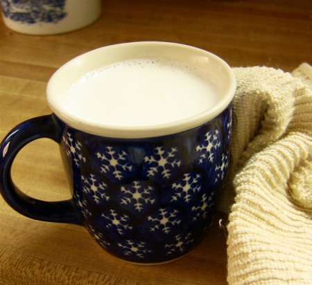 Warm milk 