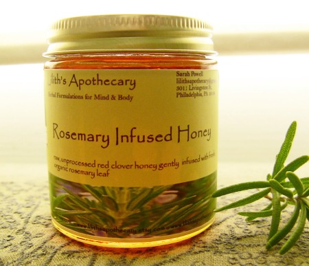 Rosemary infused Honey 